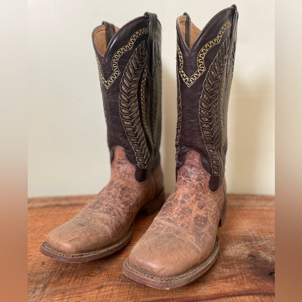 Ferrini womens boots Size 91/2 brown